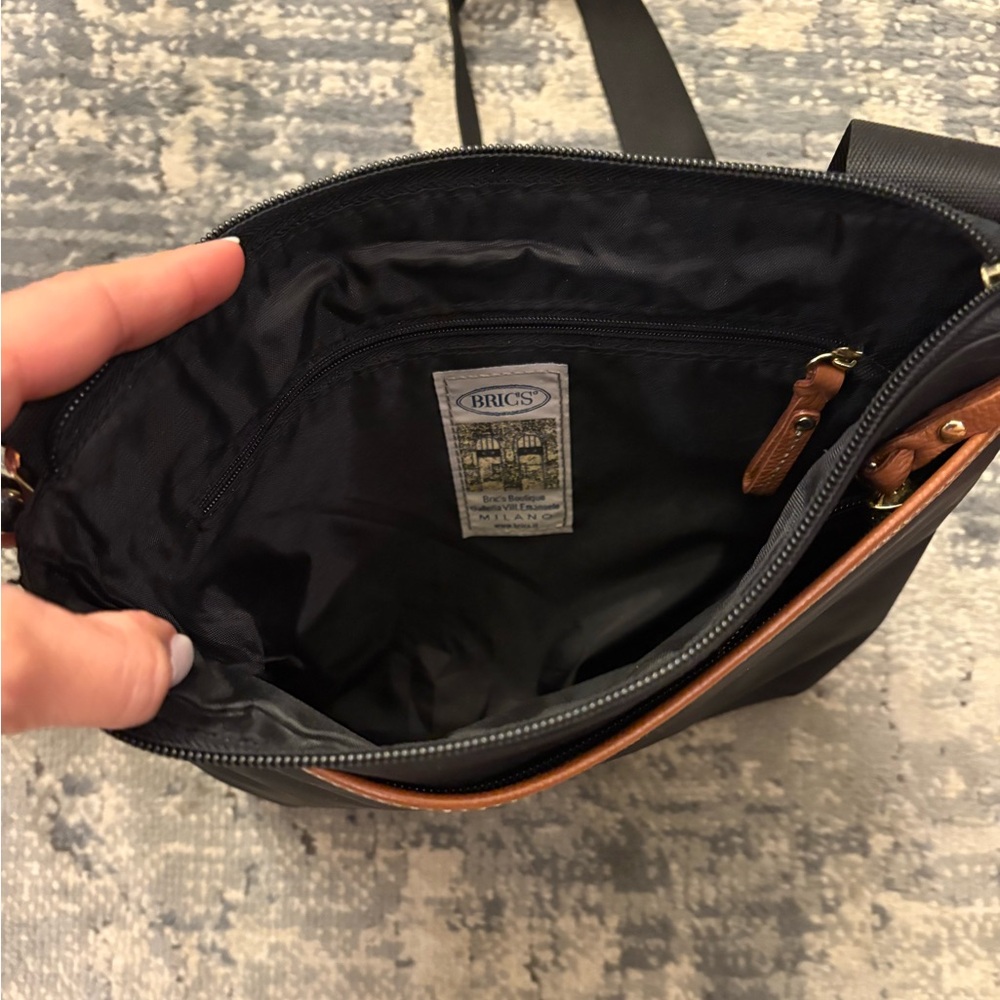 Bric’s Milano Nylon Classic Crossbody Bag, Black - Picture 13 of 15